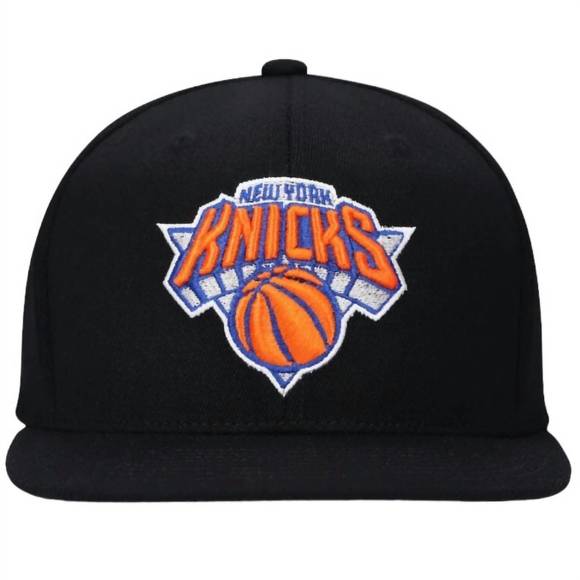 NEW MITCHELL & NESS men's nba new york knicks downtime redline snapback hat in b - Picture 2 of 5